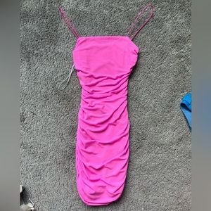 hot pink princess polly dress size 0